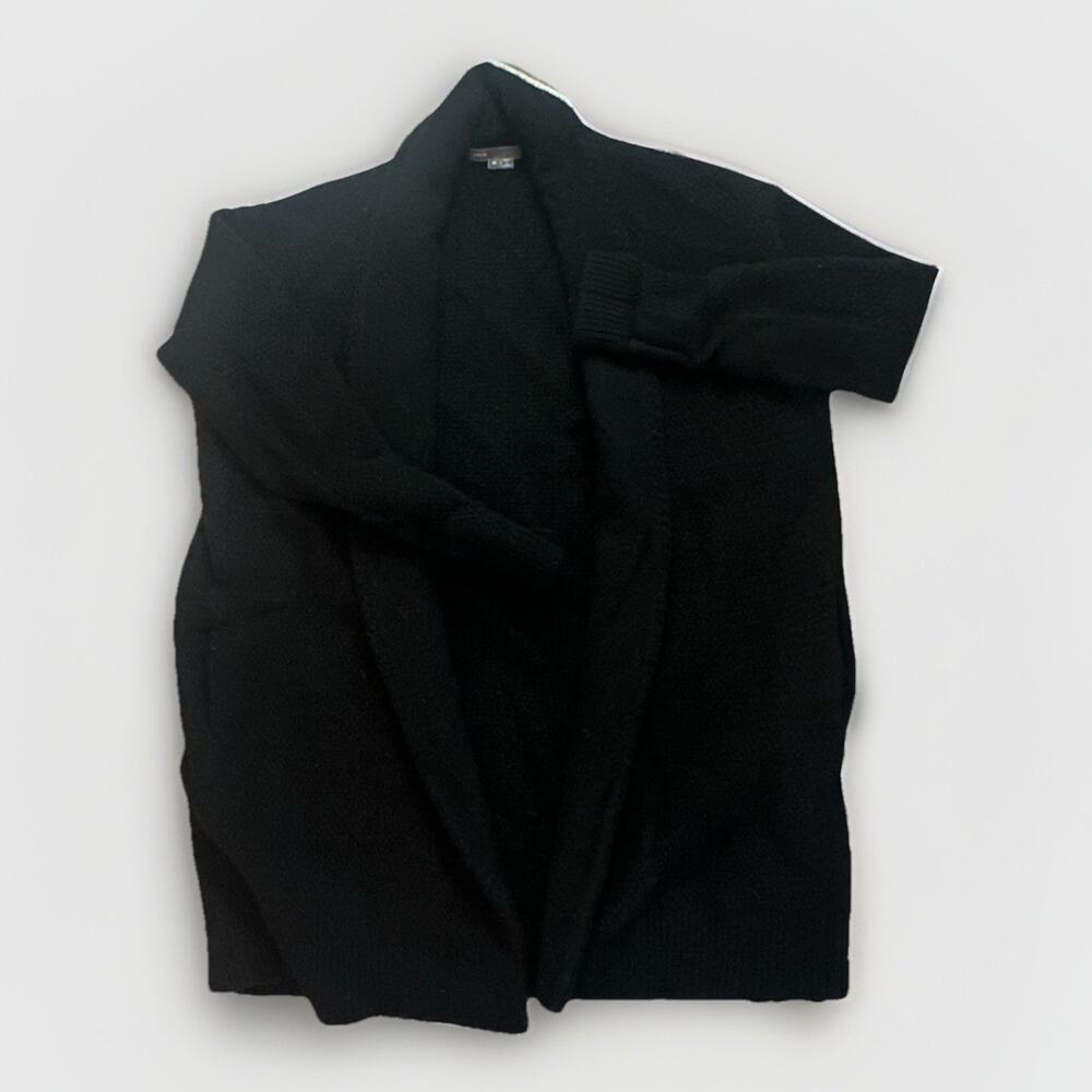 Vince Women’s Black Cardigan 50% Yakyak 50%‎ Wool Size M Gorgeous!